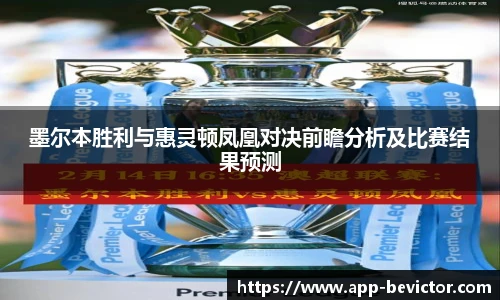 墨尔本胜利与惠灵顿凤凰对决前瞻分析及比赛结果预测